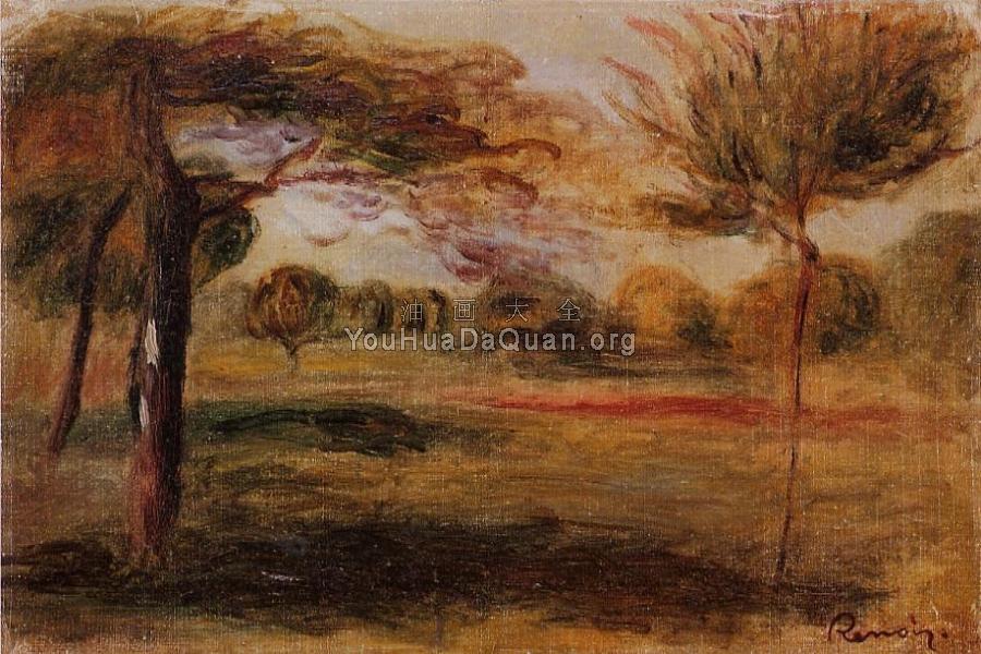 Landscape - 皮埃尔·奥古斯特·雷诺阿